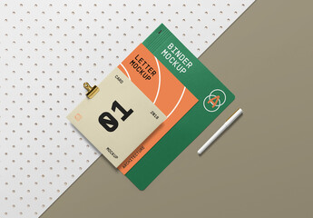 Three Folder Mockups