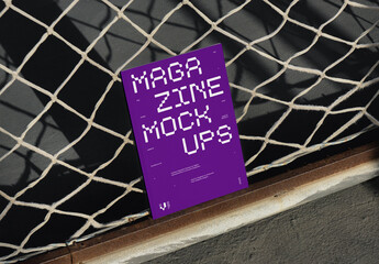 Rests On The Net Outdoor Magazine Mockup