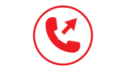 Vector Phone Icon with transparent background