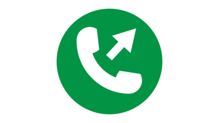 Vector Phone Icon with transparent background