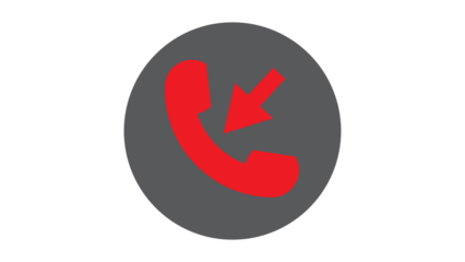 Vector Phone Icon with transparent background