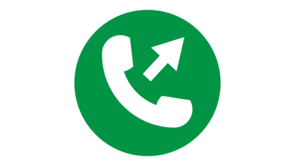 Vector Phone Icon with transparent background