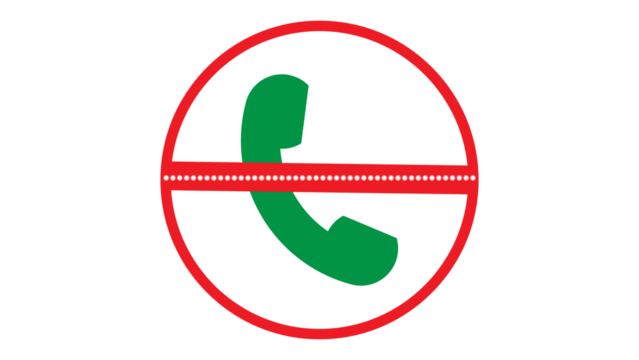 Vector Phone Icon with transparent background