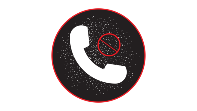 Vector Phone Icon with transparent background