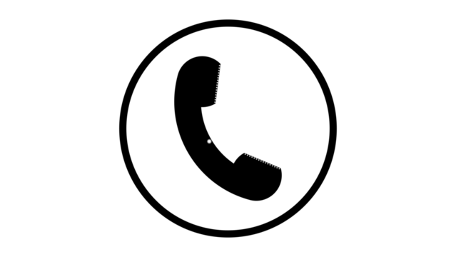 Vector Phone Icon with transparent background