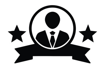customer satisfaction vector icon silhouette