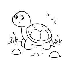 Playful Kangaroo And Baby Coloring Page