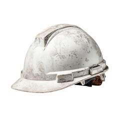 Dirty white hard hat