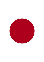 Escarapela de Jap&oacute;n