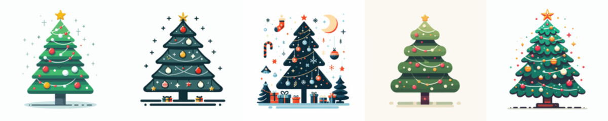 vector christmas tree