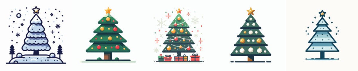 vector christmas tree