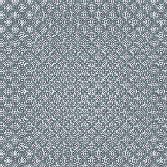 Delicate floral pattern background in muted lavender and teal shades