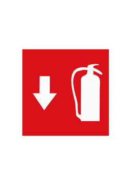 Cartel de extinci&oacute;n de incendios