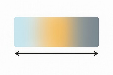 Fluid gradient background in pastel shades transitioning from soft blue to gentle orange conveying a sense of tranquility and calmness fostering creativity and imagination