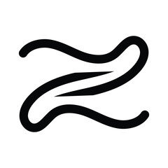 Letter z fashion brand iconic logo