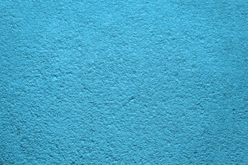 cyan light blue  stucco fence in plaster house building home interior exterior wall texture, plaster pattern backdrop  background