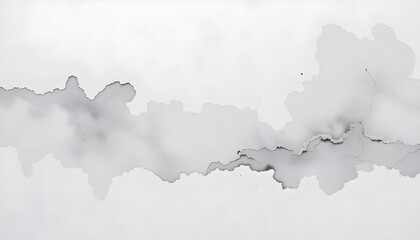 Obraz premium Gray Ink Wash Texture with Horizontal Abstract Flow and Minimalist Mood