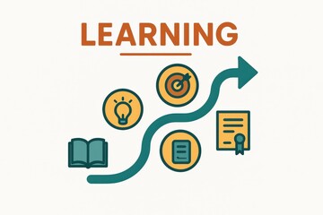 Navigating the Pathway of Knowledge with a Focus on Learning Strategies and Innovative Mindsets for Personal and Professional Growth captured with clarity