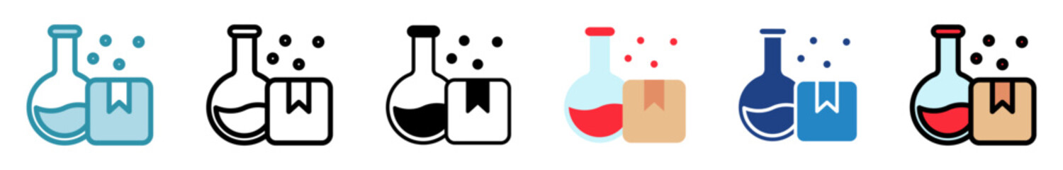 Product Test Mini Illustration Icon Relate To Capital Market, Market Research. Use For Modern Concept, Ui, Ux Web And App Development.