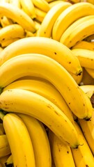 Bunch of ripe bananas