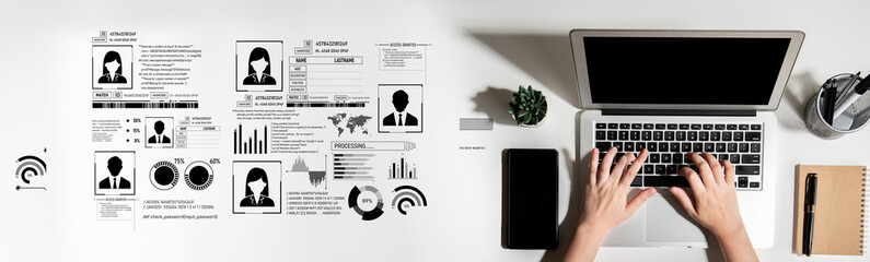 ID security ensures personal data protection with secure login systems, digital identity...