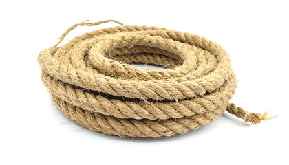 Coil of natural rope