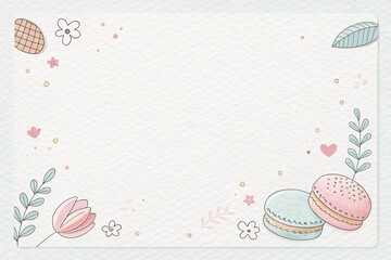 easter greeting card with eggs