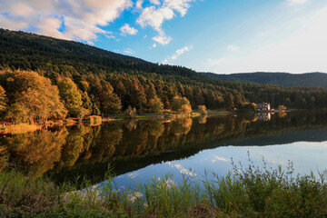 Gölcük nature park in Bolu Türkiye
