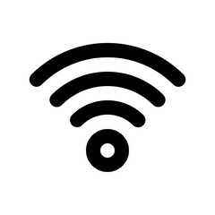 Close up of WIFI icon 