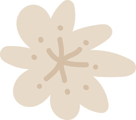 Abstract Floral Shape