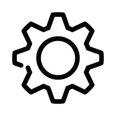 Gear icon design template