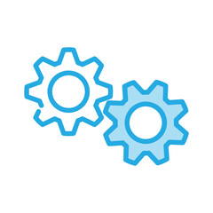 Gear icon design template