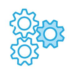 Gear icon design template