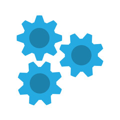 Gear icon design template