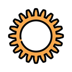Gear icon design template