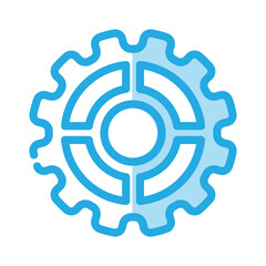 Gear icon design template
