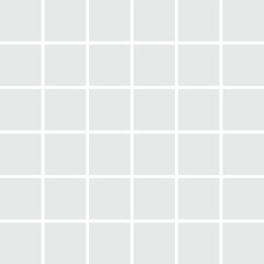 Simple square block grid 6x6 or 36 square shapes on transparent background