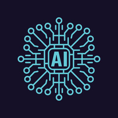 AI Artificial Intelligence Technology 12.eps