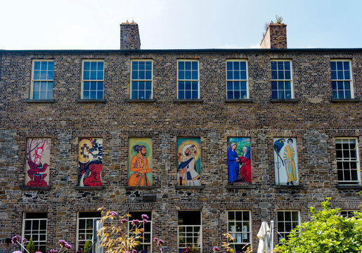 Scenes Around the Chester Beatty Museum in Dublin Ireland