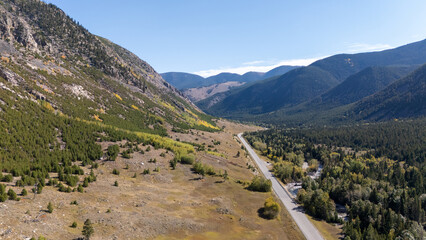 Naklejka premium Beartooth Scenic Highway