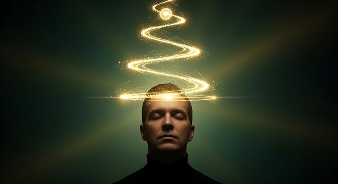 Focused Mind, Spiritual Enlightenment, Inner Peace, Mental Clarity, Deep Thought. - Powered by Adobe