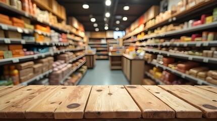 Vibrant grocery store aisles filled with products, showcasing abundant choices for shoppers and appealing to commercial retail needs.