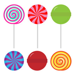 illustrations of different lollipop models