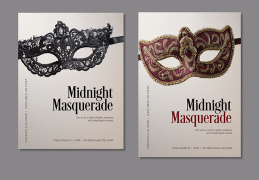 Halloween Event Flyer Layout