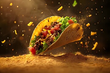 Enjoy a delicious, authentic taco with fresh toppings for a vibrant culinary experience that captures the essence of modern Mexican cuisine at its finest