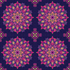 seamless pattern with flowers