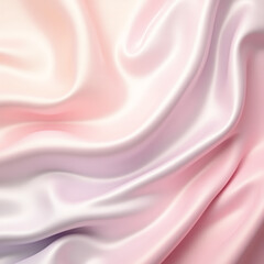 Obraz premium Soft pastel fabric texture with gentle waves.