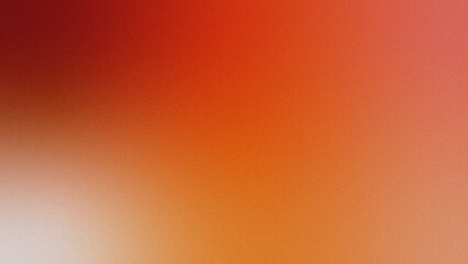 Red and orange gradient with subtle grain texture abstract background © Creative Stock