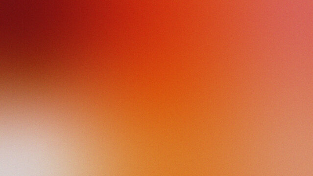 Red and orange gradient with subtle grain texture abstract background