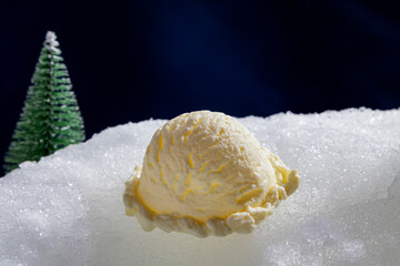 Winter Wonderland Ice Cream Delight